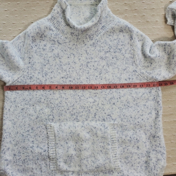 Ruby Rd‎ Women's Mockneck First Frost White Long Sleeves Sweater. Size XL - Picture 3 of 8